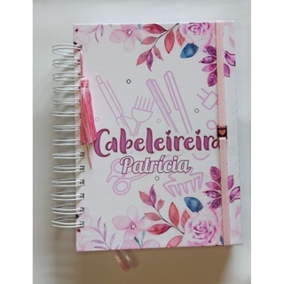 Agenda 1DPP Personalizada Cabeleireira Shopee Brasil