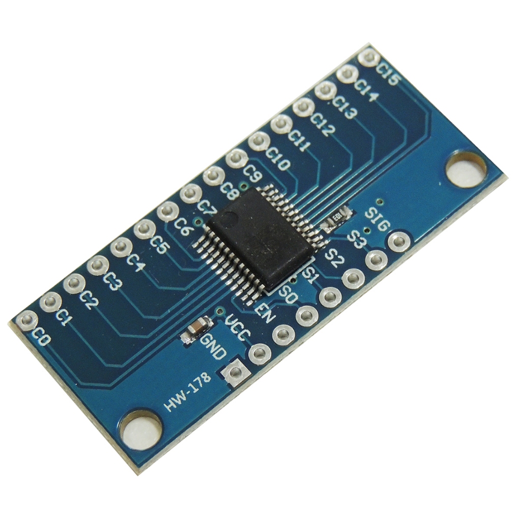 Módulo Multiplexador Analógico Digital CD74HC4067 16 Canais | Shopee Brasil