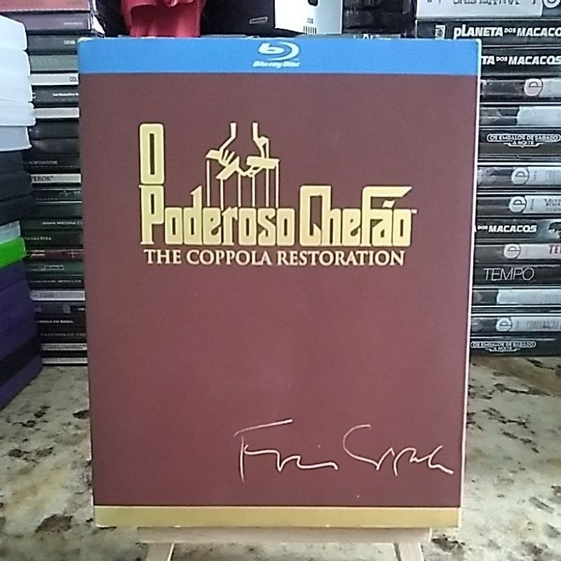 BLU-RAY- COLEÇÃO O PODEROSO CHEFÃO- ORIGINAL | Shopee Brasil