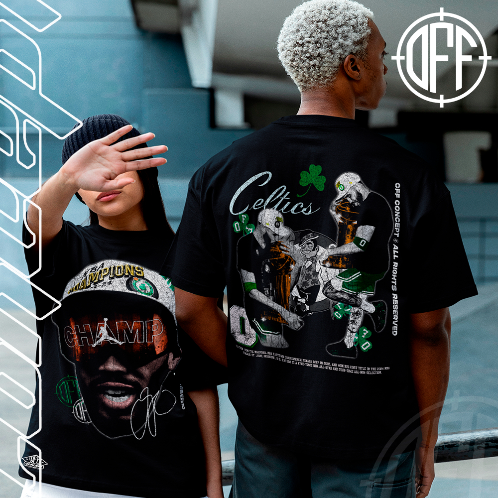 CELTICS シューティングシャツ　ゲームシャツ　hiphop 00s bbo Camiseta Basica e OVERSIZED Jason Tatum Champion Celtics Basquete