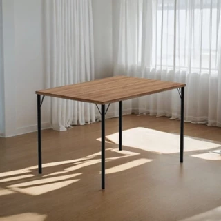 Mesa de Jantar Retangular 1,2m 1586 Carraro Freijó/Preto