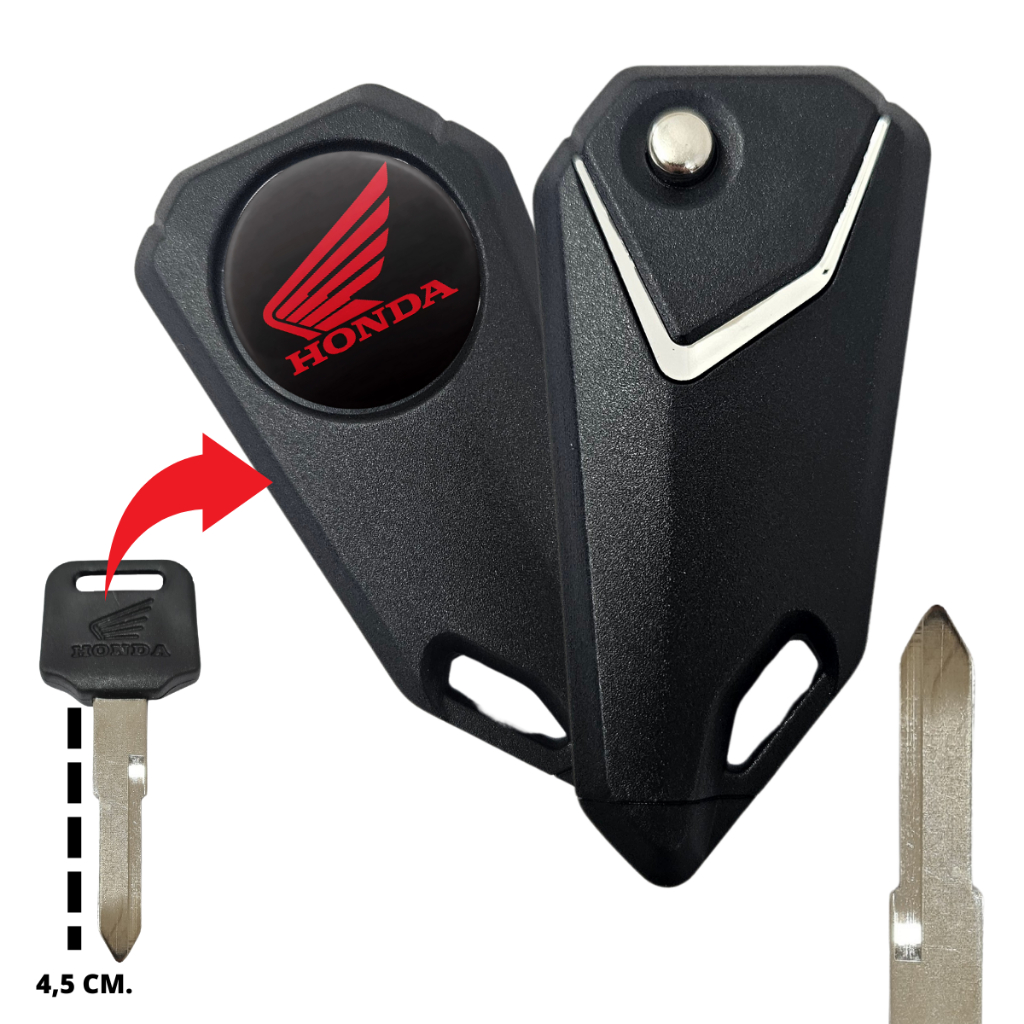 Chave Canivete Moto Titan Fan 160 Xre Bross Cb250 Cb300 Pop | Shopee Brasil