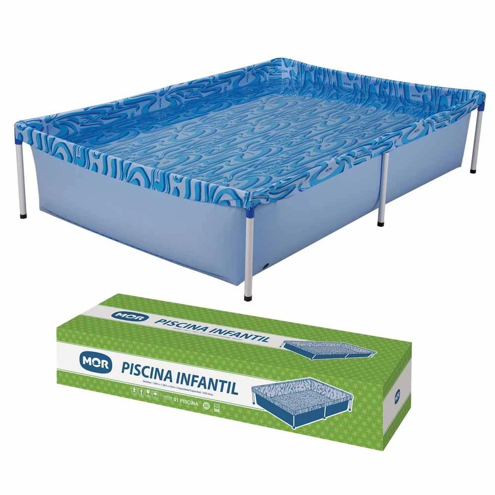 Piscina Infantil Retangular 1000 Litros Mor - ENVIO IMEDIATO