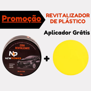 Revitalizador Cera de Plásticos NewPower Renova Parachoque Retrovisor o melhor e Envio Rápido em Oferta na Shopee