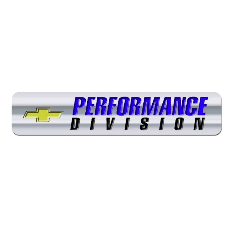 Emblema Gm Performance Division Chevrolet 7 X 1,5 Cm | Shopee Brasil