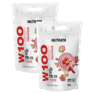 Kit 2x Whey W100 - Nutruta Refil 900g