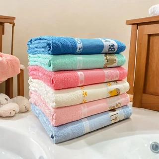 Kit 5 Toalhas de Banho Kids Infantil Para Bordar Ponto Cruz 100% Algodão