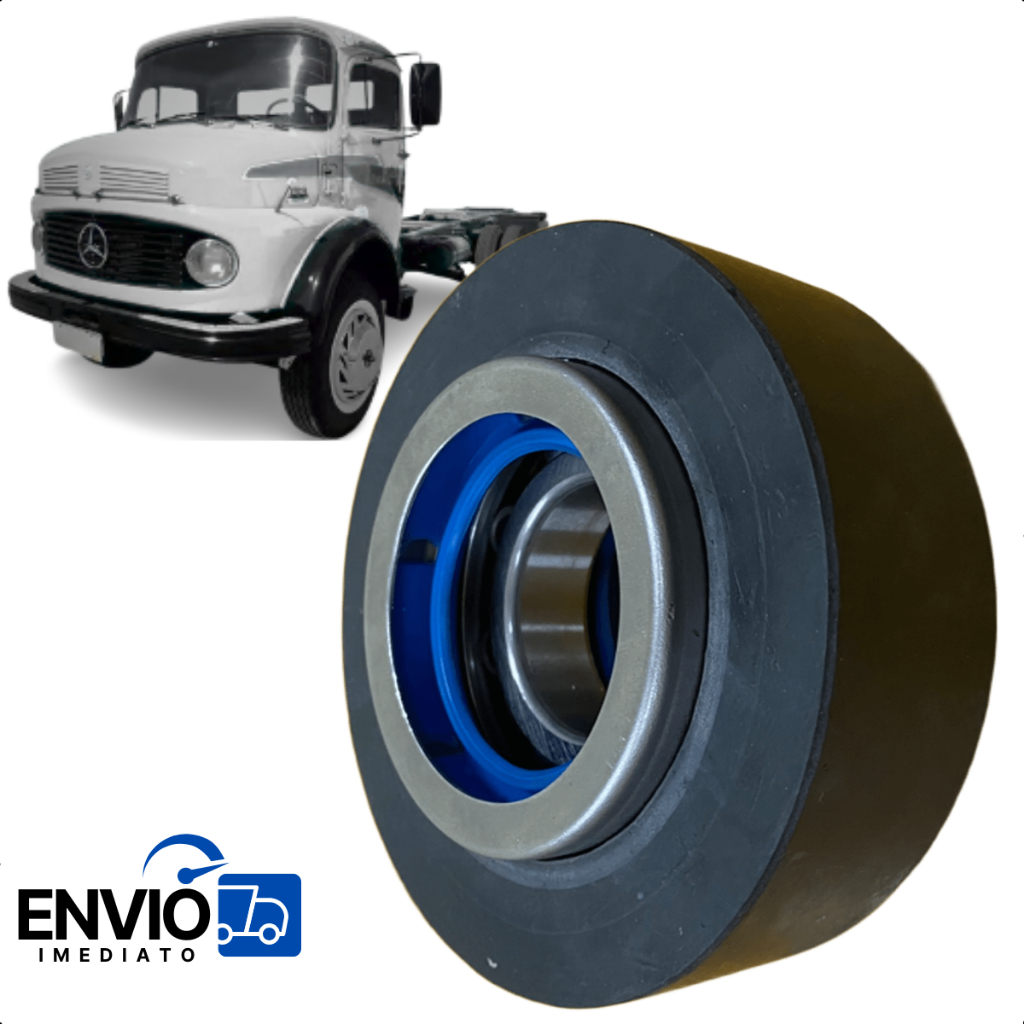 Rolamento Cardan Com Borracha Suporte Rei R-006R Caminhao Mb 1113 2213 |  Shopee Brasil