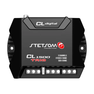 Modulo Stetsom Amplificador Cl1500 Trio 2 Ohms 3 Canais 400w