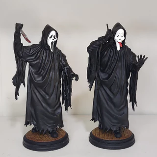 Miniatura Ghost Face Action Figure Pânico Scream Todo Mundo em Pânico Decoração em Oferta na Shopee