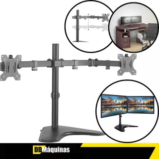 Suporte Articulado de Mesa para 2 Monitores de 17” a 32” - ELG em Oferta na Shopee