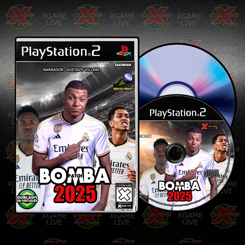 DVD GAME - BOMBA PATCH 2025 - PS2 / Play 2 Repro Patch By XGAMELIVE ...