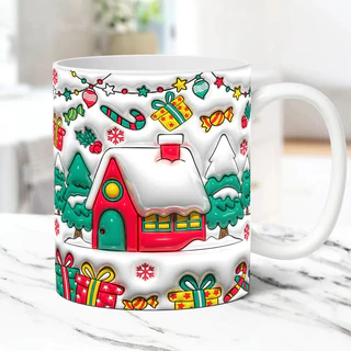 Lançamento Caneca Natal Vários modelos - Natalina Papai Noel