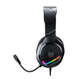 Headset Gamer Profissional Onikuma X31 RGB Preto