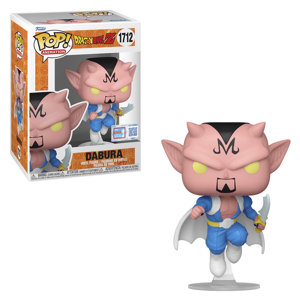 FUNKO POP ANIMATION DRAGON BALL Z NEW YORK COMIC CON 2024 DABURA 1712