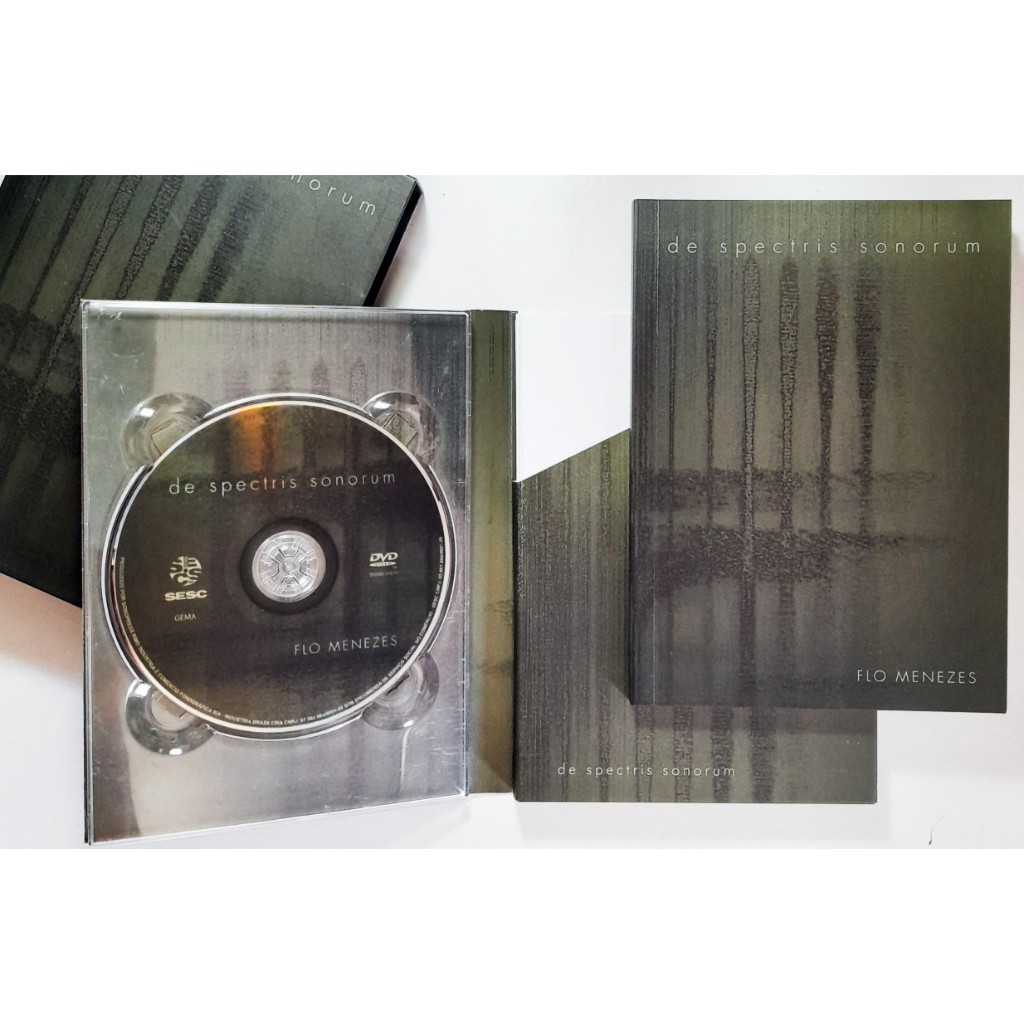 Dvd e livro, Flo Menezes, De Spectris Sonorum. Completo, com 18 ...