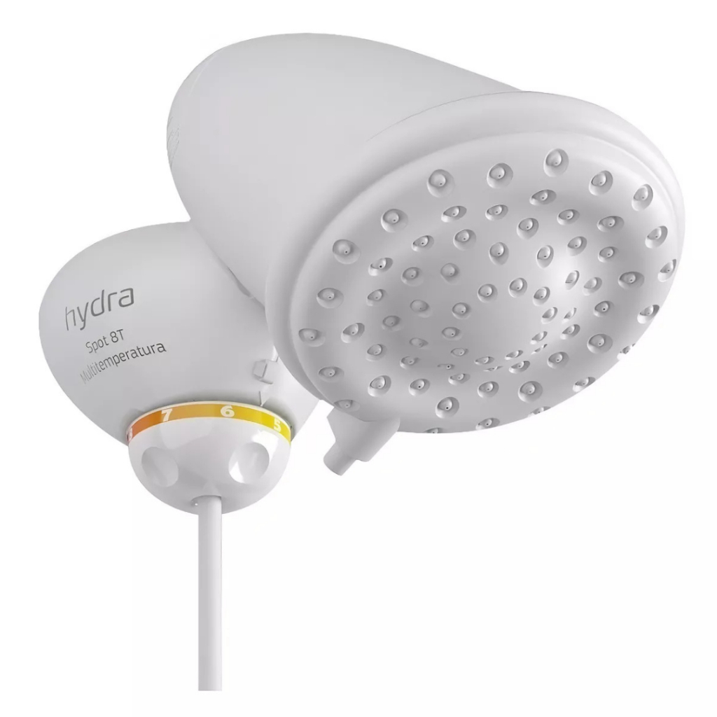 Ducha Chuveiro Multitemperatura Spot 8t 220v 6800w Hydra | Shopee Brasil
