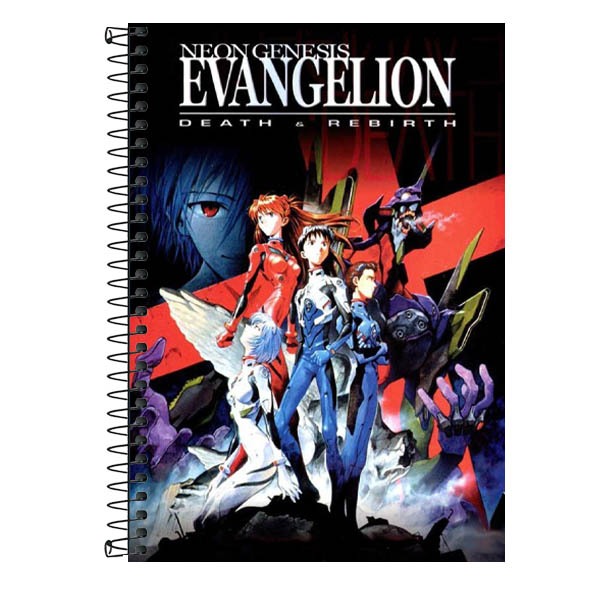 Caderno Personalizado EVANGELION - 1 matéria, 10 matérias 20