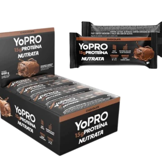 Barrinha Proteica YoPro Display 12 UND 55G - Nutrata