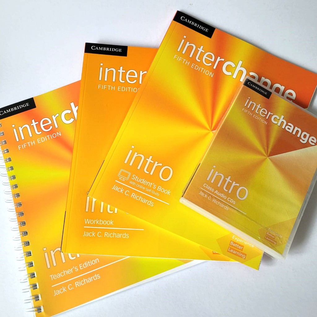 Interchange intro 05 edition ORIGINAL pack - student's book, workbook ...