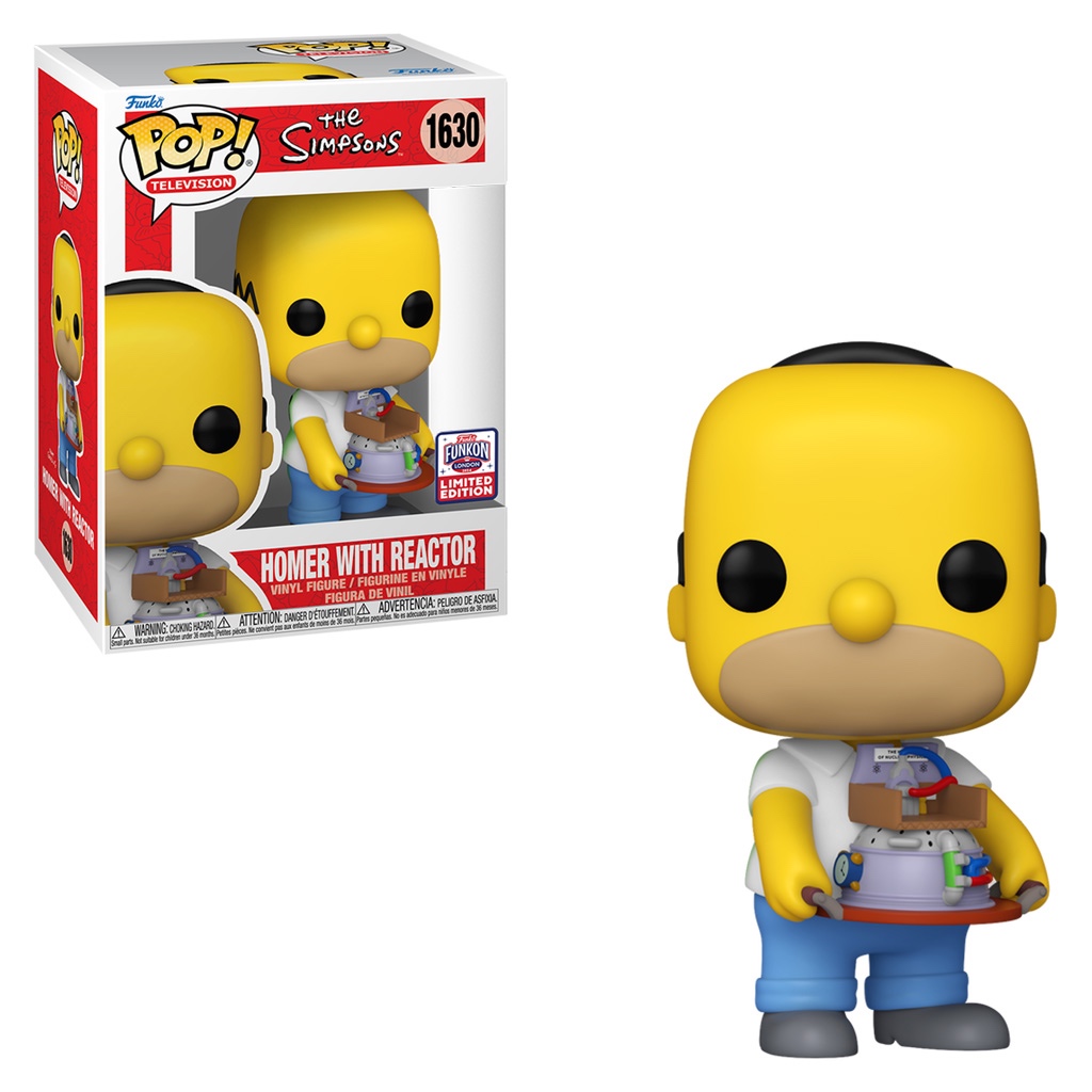 FUNKO POP TELEVISION THE SIMPSONS NEW YORK COMIC CON 2024 HOMER WITH