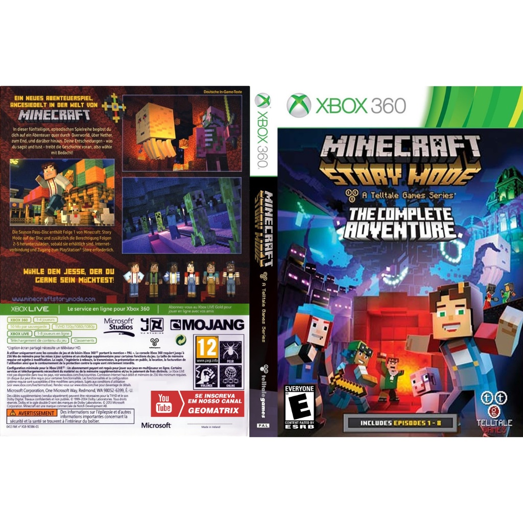 Minecraft : Story Mode sur Xbox 360