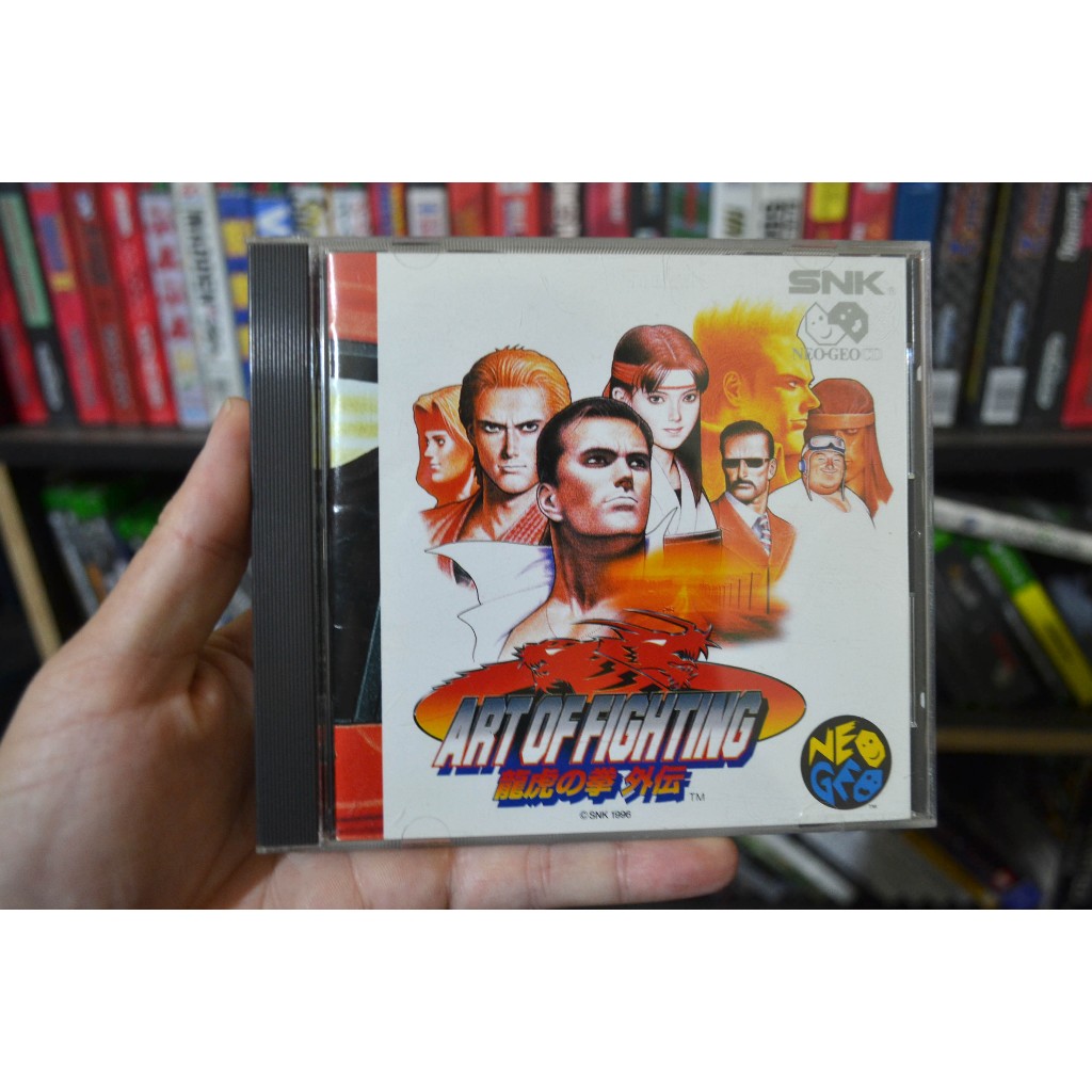 Art Of Fighting Neo Geo Cd Original Completo Shopee Brasil