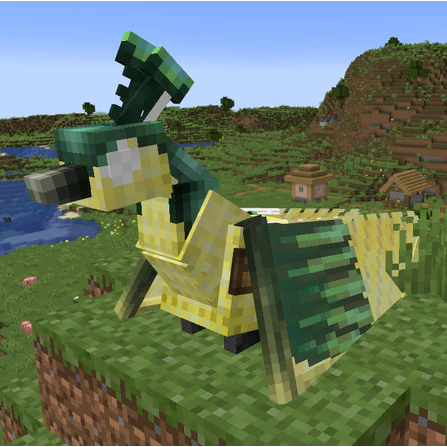 Firebird Mount Minecraft - Miniatura impressão 3D