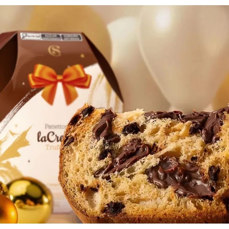 Panetone La Creme Trufado Cacau Show 650g | Shopee Brasil