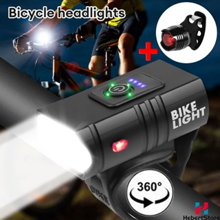 Kit Lanterna E Farol Bicicleta Horas T Lumens Recarreg Vel