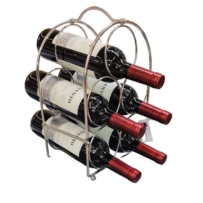 adega inox porta vinhos . | Shopee Brasil