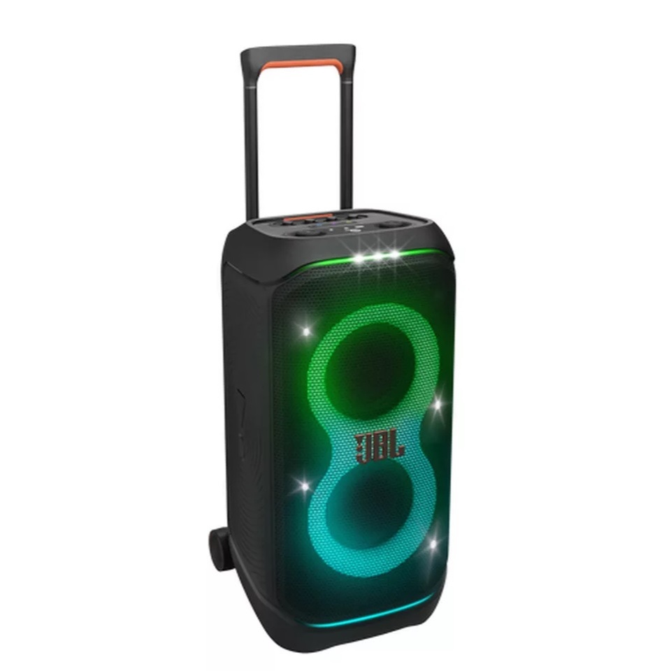 Caixa de Som Bluetooth PartyBox Stage 320 JBL 240 W Preta 110V 220V Bivolt Original com NF