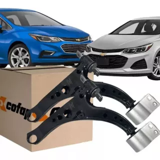 Par Bandeja Susp Dianteira Gm Cruze 1.4 Turbo 2016 2021 em Oferta na Shopee