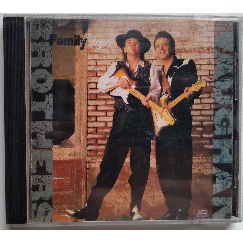 CD THE VAUGHAN BROTHERS - FAMILY STYLE (1990 - STEVIE RAY VAUGHAN ...