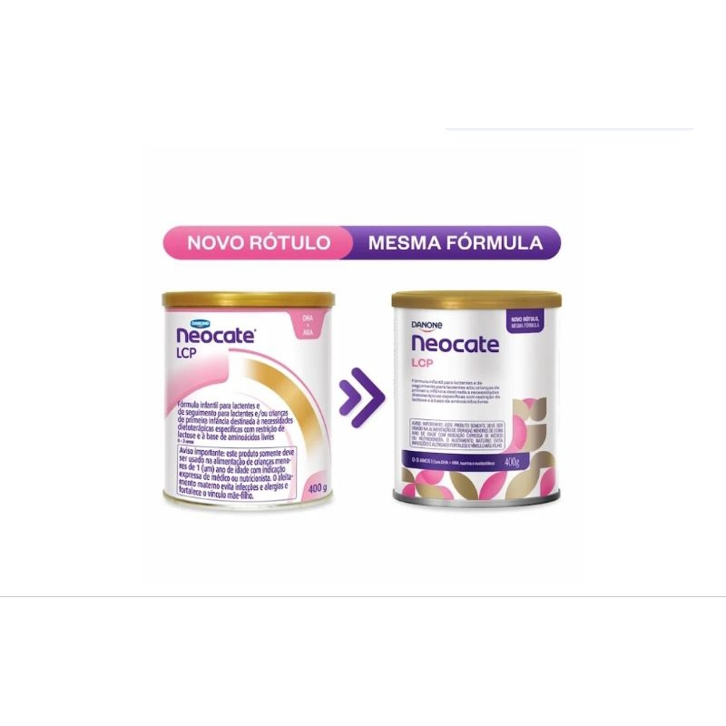 Neocate LCP 400g | Shopee Brasil