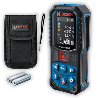 Trena Laser 50m Bosch Glm 50-27 C Bluetooth Com Acessórios