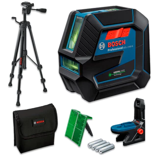 Nível Laser Linhas Verdes Tripé E Acessórios Gcl2-50g Bosch