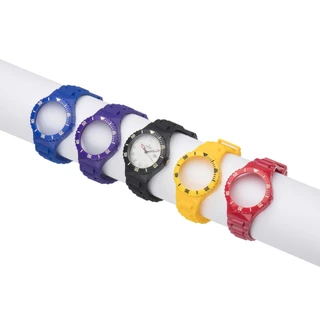 Relógio Troca Pulseira Champion Unissex Prova d Água Original Garantia de 1 Ano Kit 5 Pulseiras CP30119X Presente Natal