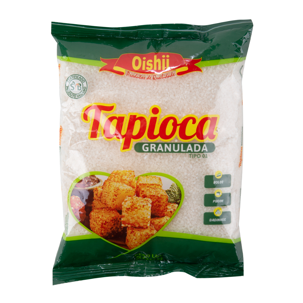Tapioca Granulada 500g Oishii Tipo 1 | Shopee Brasil