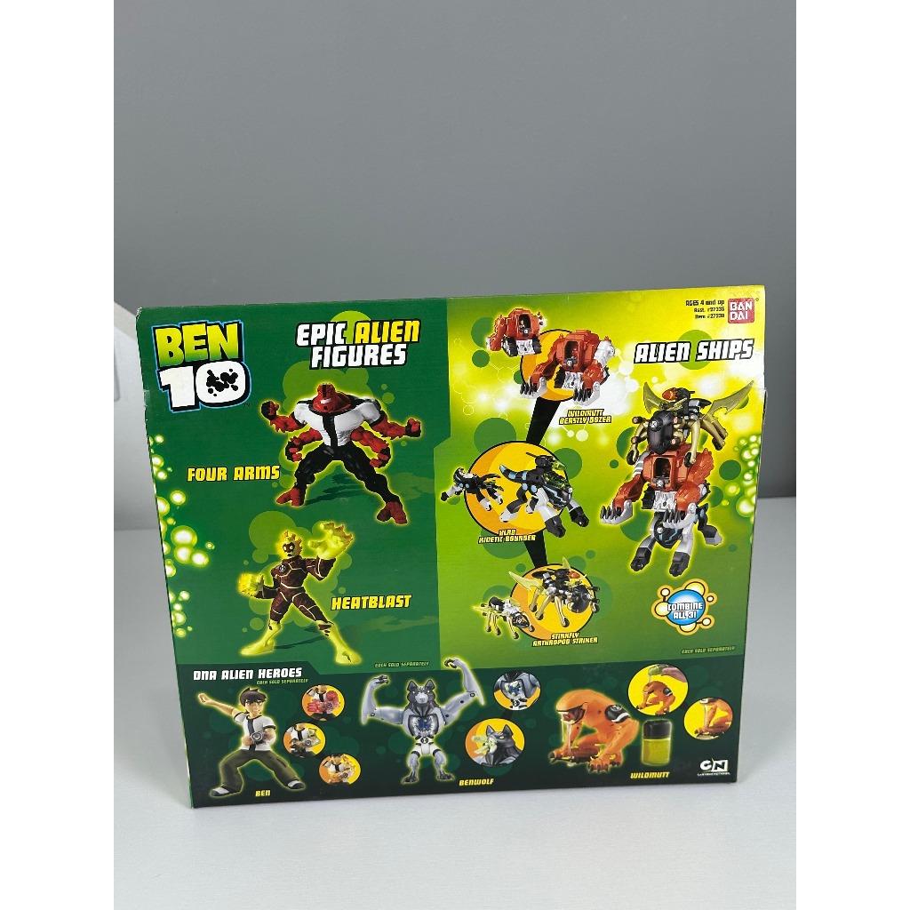 Boneco Xlr8 Epic Alien Ben 10 Clássico Original Bandai Novo