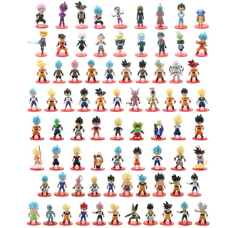 21 Pçs/Set Dragon Ball Z Super Gohan Vegeta Freeza Son Goku Gokou Action Figure Brinquedos Colecionáveis Figuras De Ação