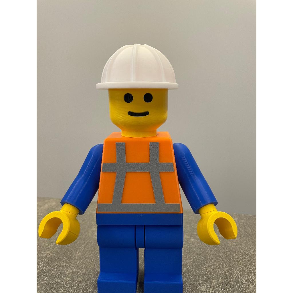 Mega Figura Boneco construtor exclusivo com 20 cm | Shopee Brasil