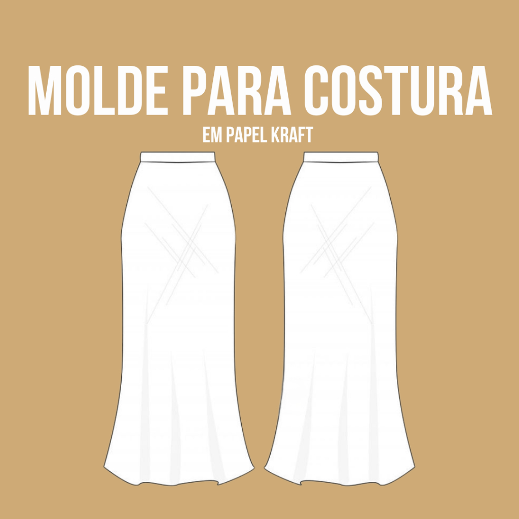 Molde de costura camisa feminina molde em papel kraft modelagem de ...