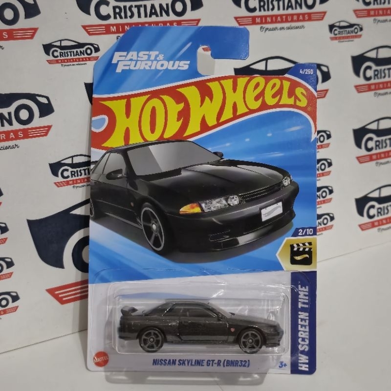 Hot Wheels Fast & Furious GT-R他各2台10台セット Nissan Skyline GT-R R32 Fast & Furious Hw Screen Time 2/10 Hot