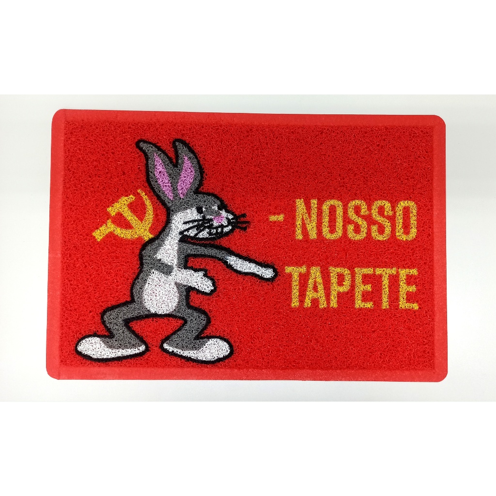 Tapete Capacho Pernalonga Nosso Tapete Nossa Casa | Shopee Brasil