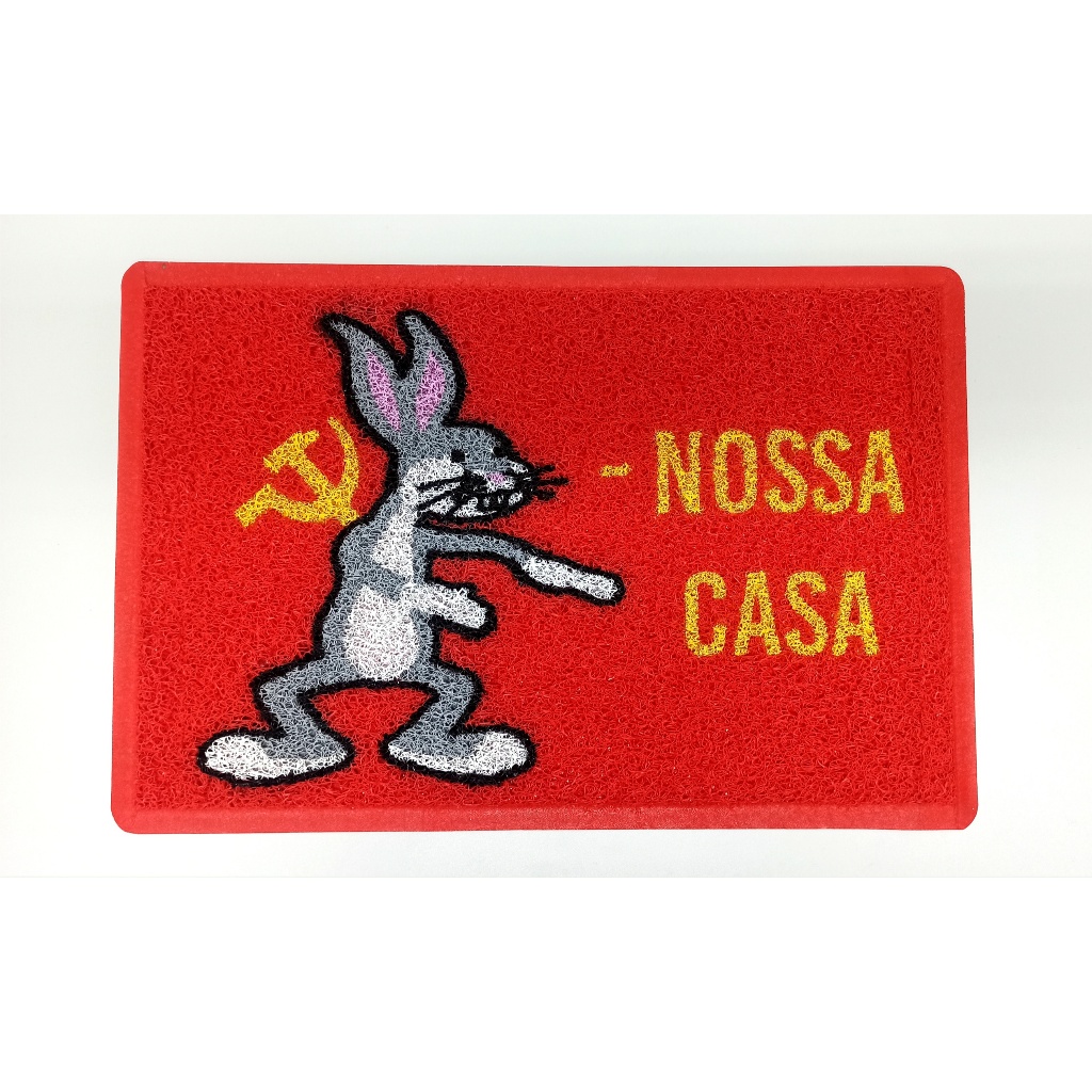 Tapete Capacho Pernalonga Nosso Tapete Nossa Casa | Shopee Brasil