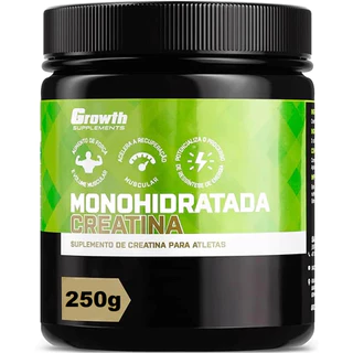 Creatina monohidratada ORIGINAL 100g/250g - GROWTH SUPPLEMENTS