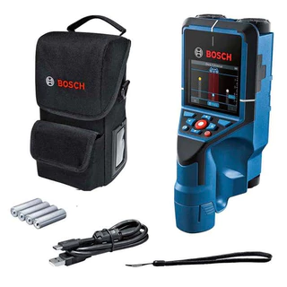 Detector Metais Pvc Digital Scanner C/ Bolsa Dtect200c Bosch Cor Azul em Oferta na Shopee