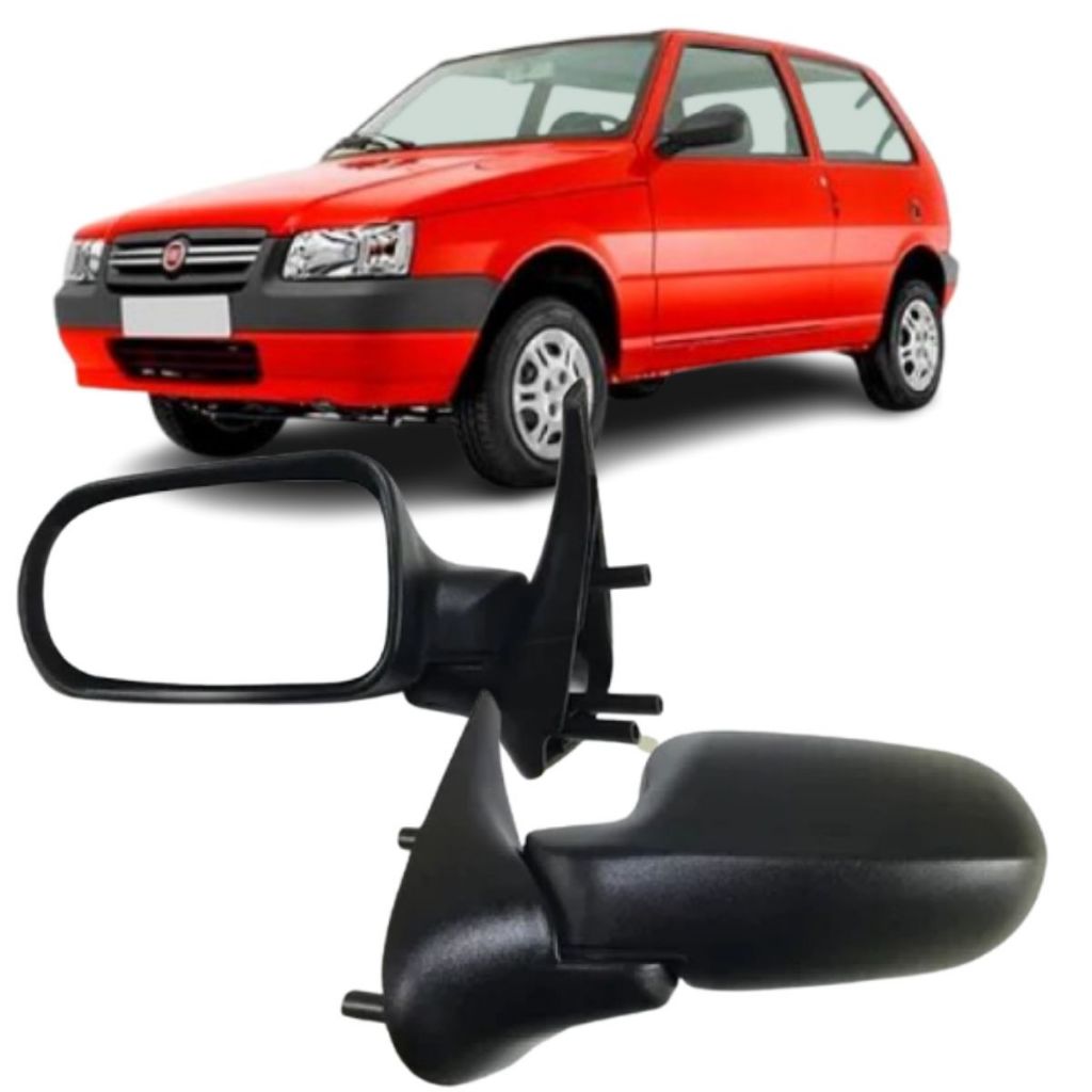 RETROVISOR UNO FIRE FLEX 2006 2007 2008 2009 2010 2PORTAS | Shopee Brasil
