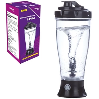MINI LIQUIDIFICADOR PORTATIL 300ML A PILHA 21X8CM DE Ø NA CAIXA em Oferta na Shopee